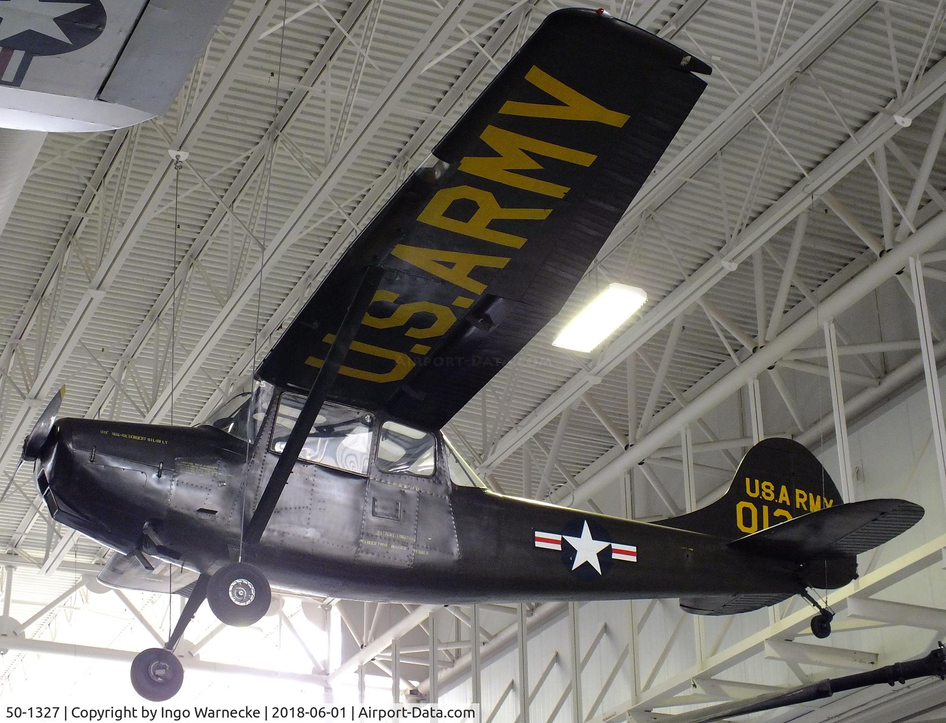 50-1327, 1950 Cessna O-1A Bird Dog C/N 21001, Cessna O-1A Bird Dog at the US Army Aviation Museum, Ft. Rucker