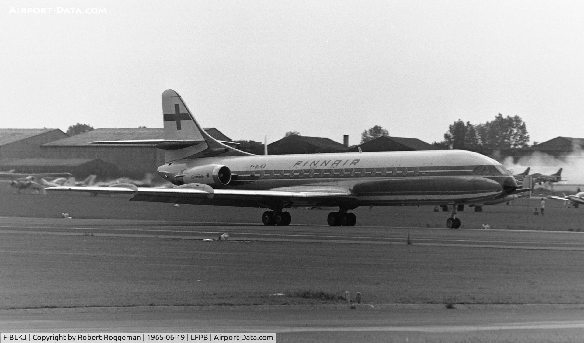 F-BLKJ, 1964 Sud Aviation SE-210 Caravelle 10B3 Super B C/N 169, PARIS AIRSHOW.FINNAIR.