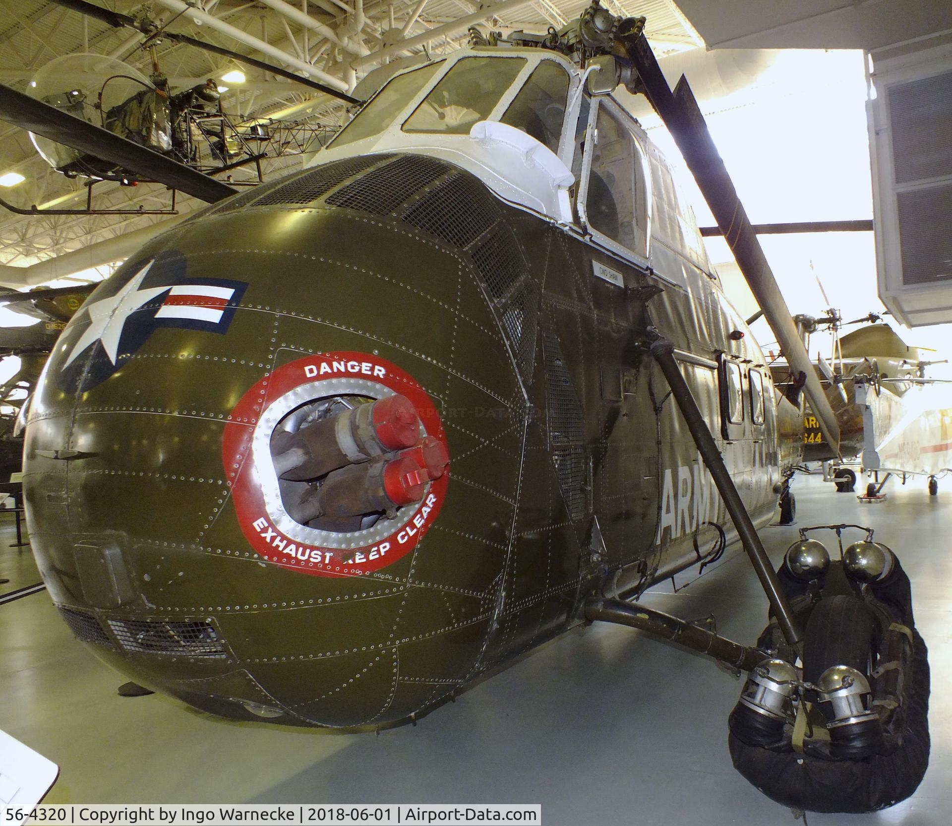 56-4320, 1957 Sikorsky VH-34A Choctaw C/N 58-718, Sikorsky VH-34A Choctaw at the US Army Aviation Museum, Ft. Rucker