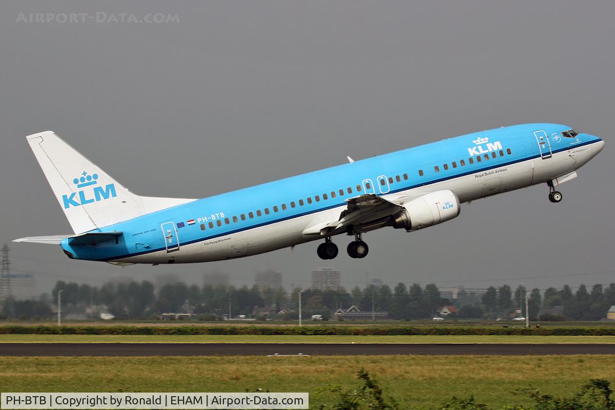 PH-BTB, 1992 Boeing 737-406 C/N 25423, at spl