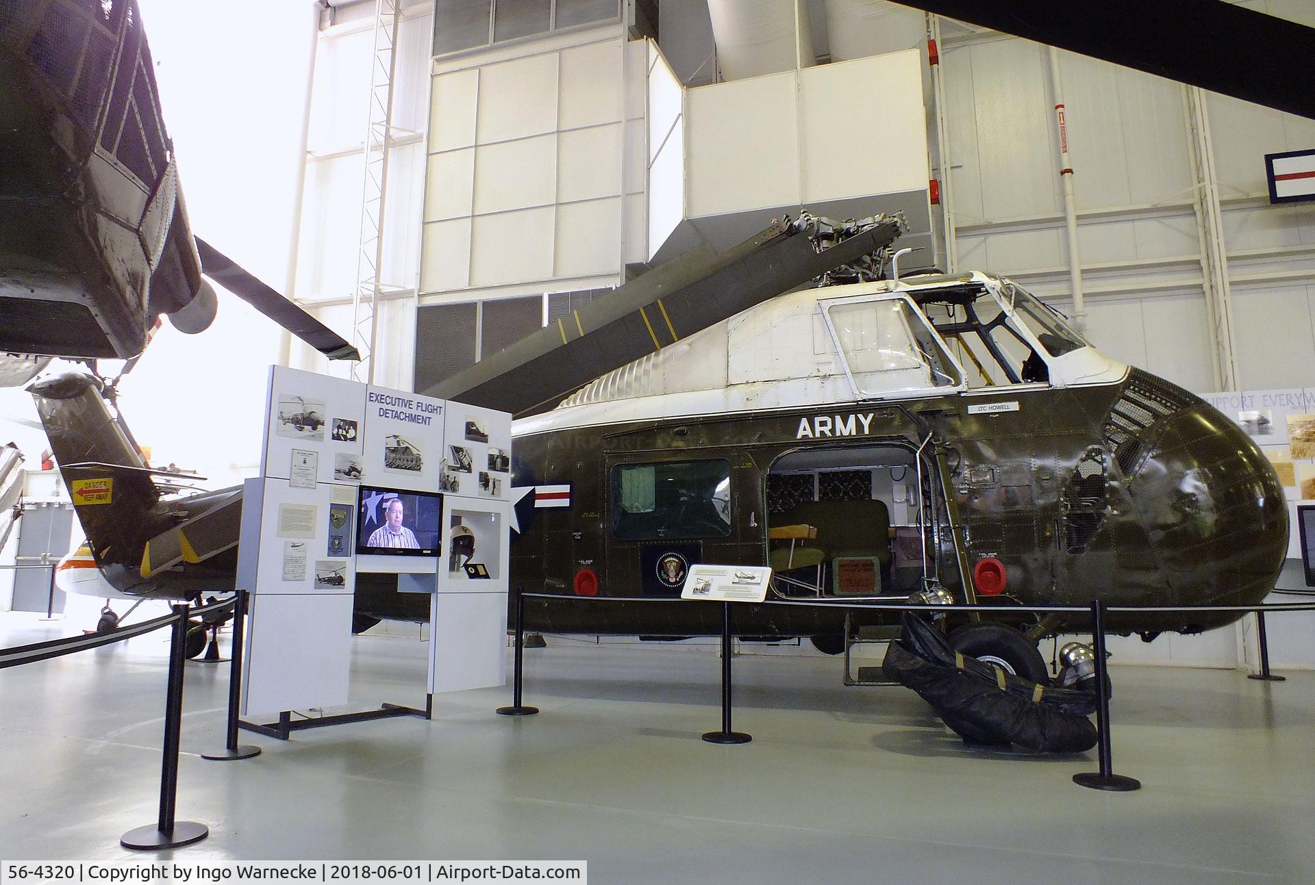 56-4320, 1957 Sikorsky VH-34A Choctaw C/N 58-718, Sikorsky VH-34A Choctaw at the US Army Aviation Museum, Ft. Rucker