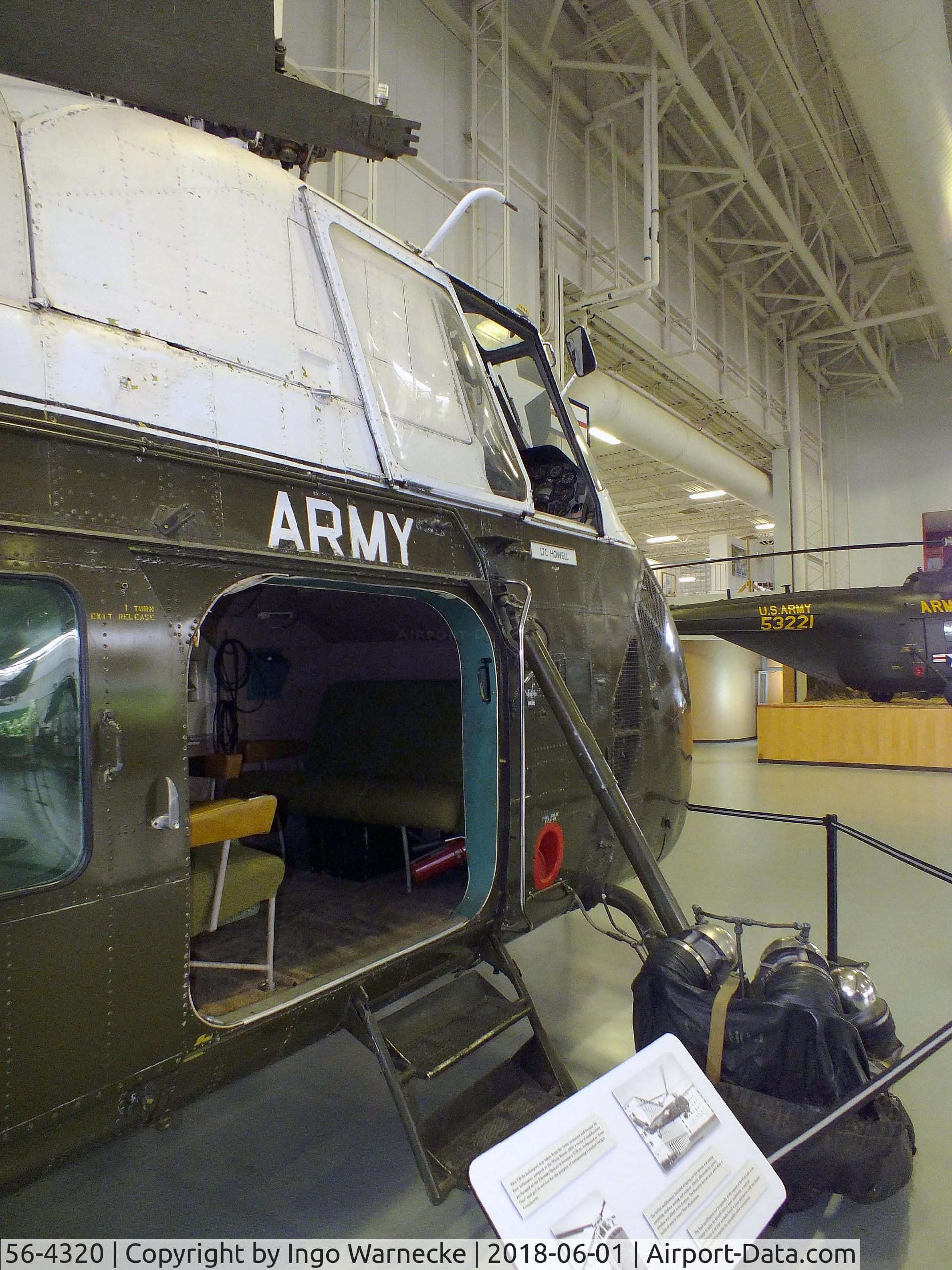 56-4320, 1957 Sikorsky VH-34A Choctaw C/N 58-718, Sikorsky VH-34A Choctaw at the US Army Aviation Museum, Ft. Rucker
