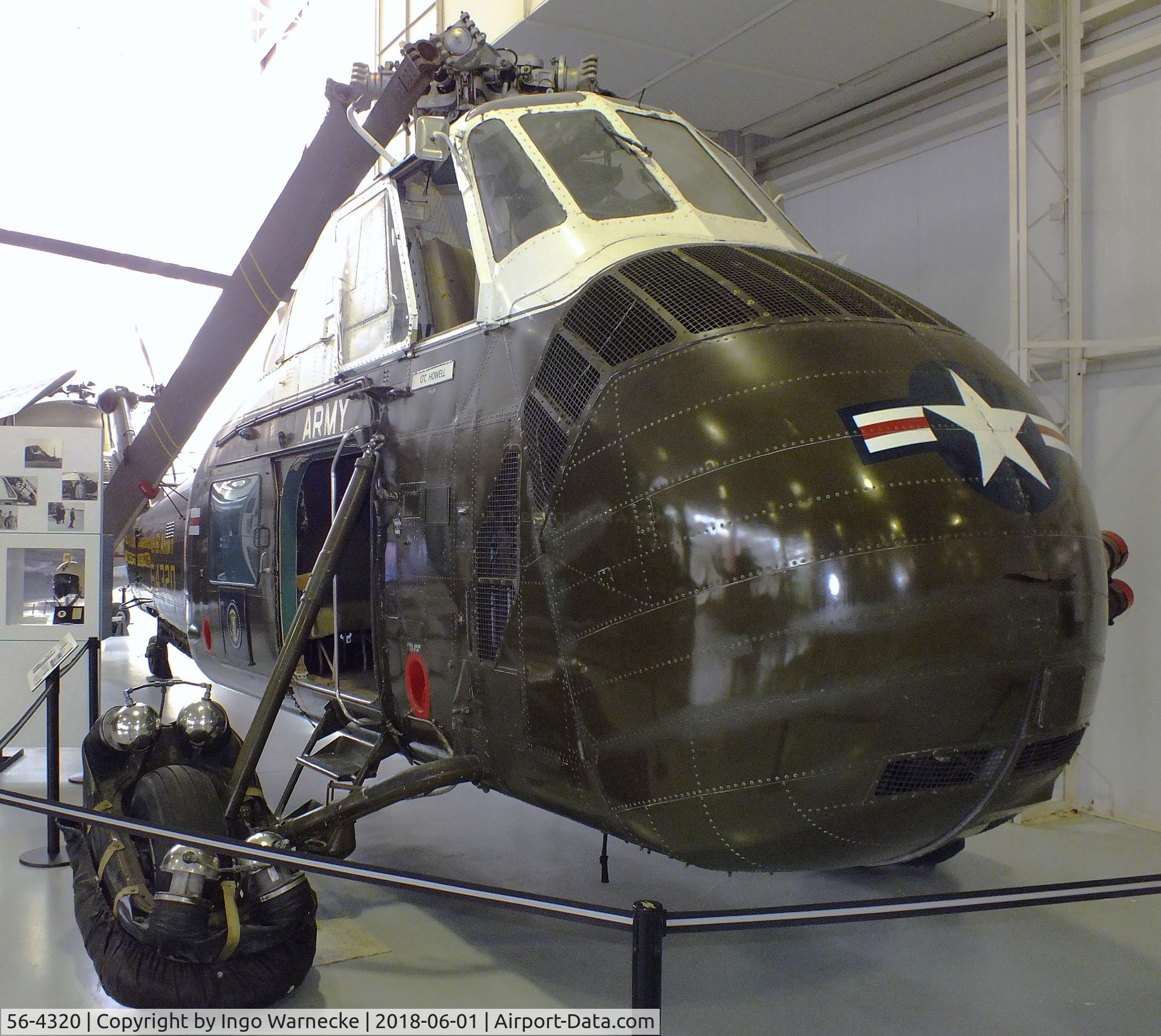 56-4320, 1957 Sikorsky VH-34A Choctaw C/N 58-718, Sikorsky VH-34A Choctaw at the US Army Aviation Museum, Ft. Rucker