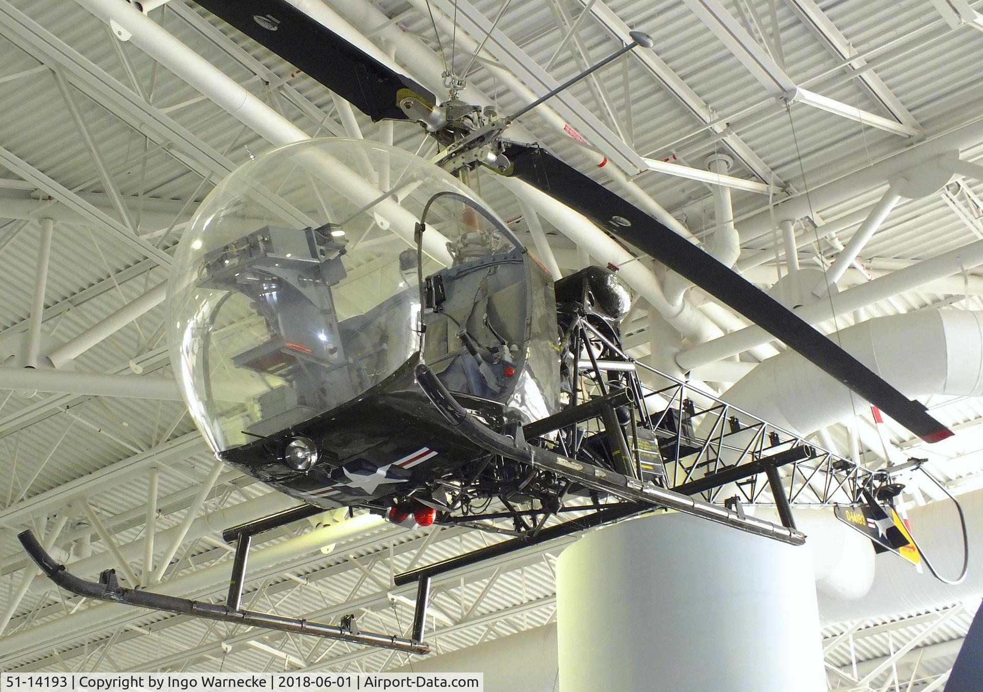 51-14193, Bell OH-13E Sioux C/N 958, Bell OH-13E Sioux at the US Army Aviation Museum, Ft. Rucker