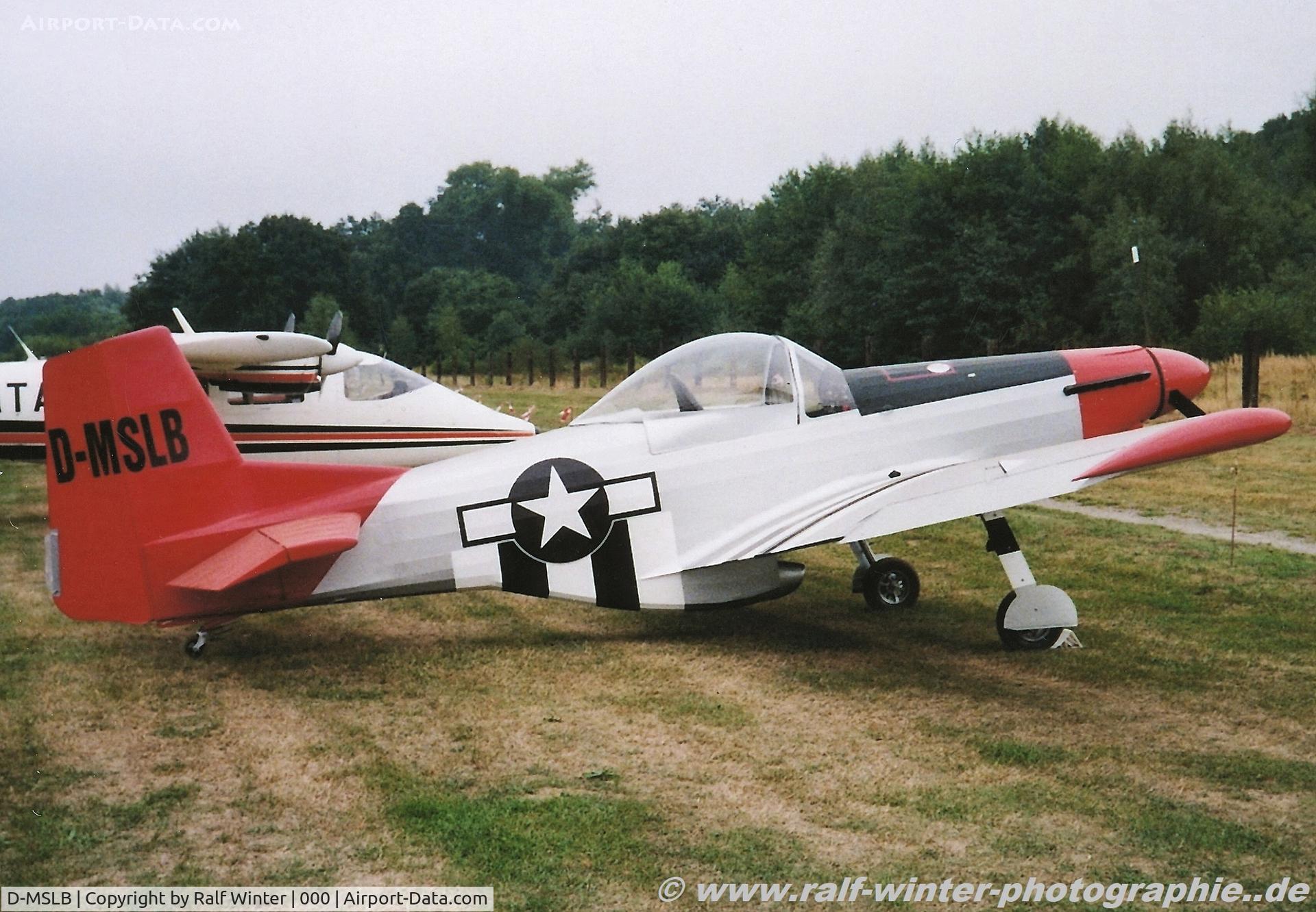 D-MSLB, Loehle 5151 Mustang C/N 0000, Loehle 5151 Mustang - Private - D-MSLB