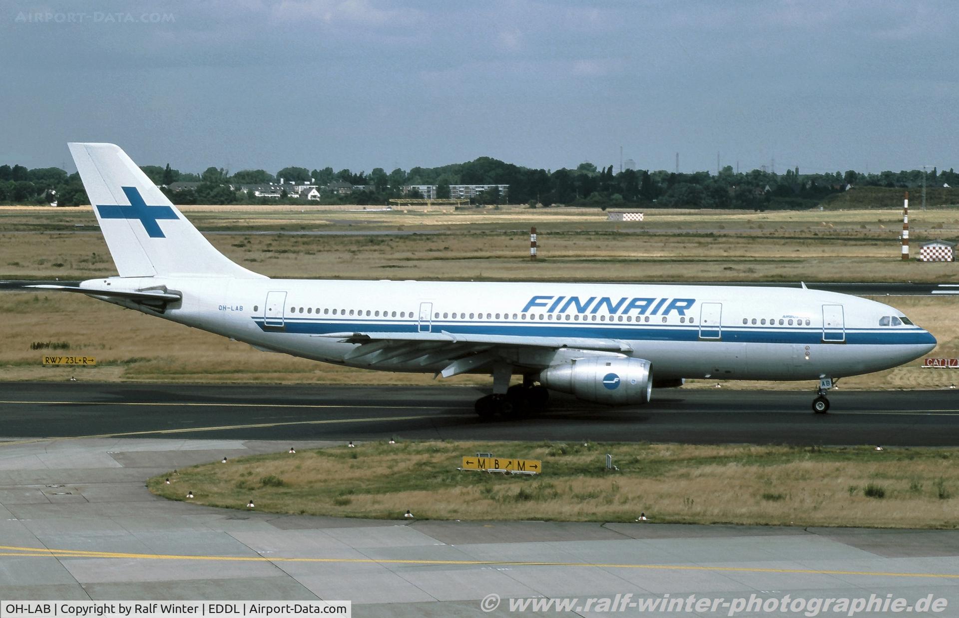 OH-LAB, 1984 Airbus A300B4-203 C/N 302, Airbus A300 B4-203 - AY FIN Finair - 302 - OH-LAB - 1994 - DUS