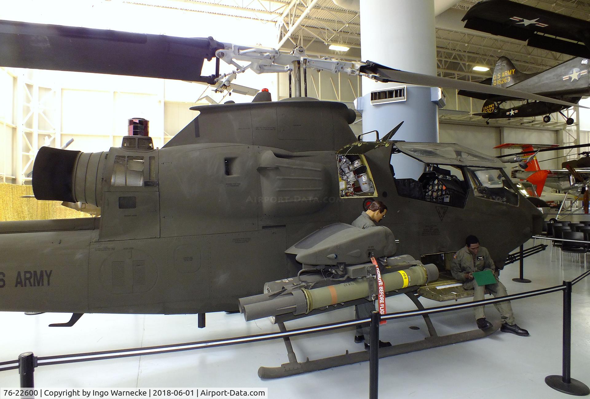 76-22600, 1976 Bell AH-1F Cobra C/N 24034, Bell AH-1F Cobra at the US Army Aviation Museum, Ft. Rucker