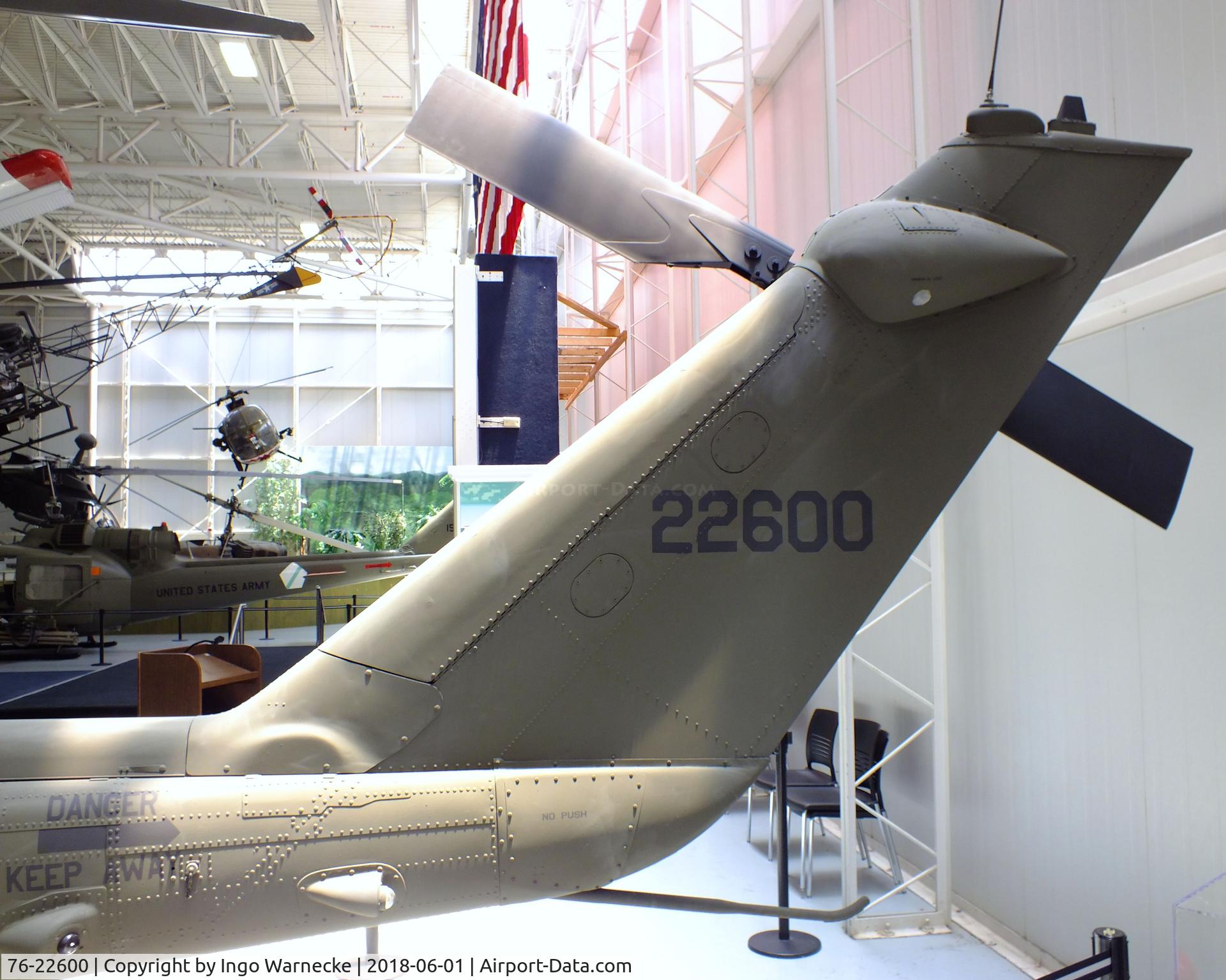 76-22600, 1976 Bell AH-1F Cobra C/N 24034, Bell AH-1F Cobra at the US Army Aviation Museum, Ft. Rucker