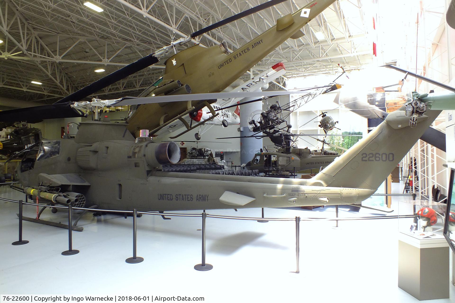 76-22600, 1976 Bell AH-1F Cobra C/N 24034, Bell AH-1F Cobra at the US Army Aviation Museum, Ft. Rucker