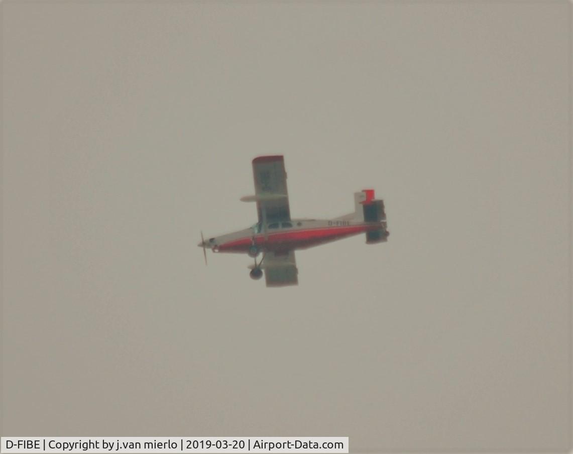 D-FIBE, 1997 Pilatus PC-6/B2-H4 Turbo Porter C/N 955, High over Belgium