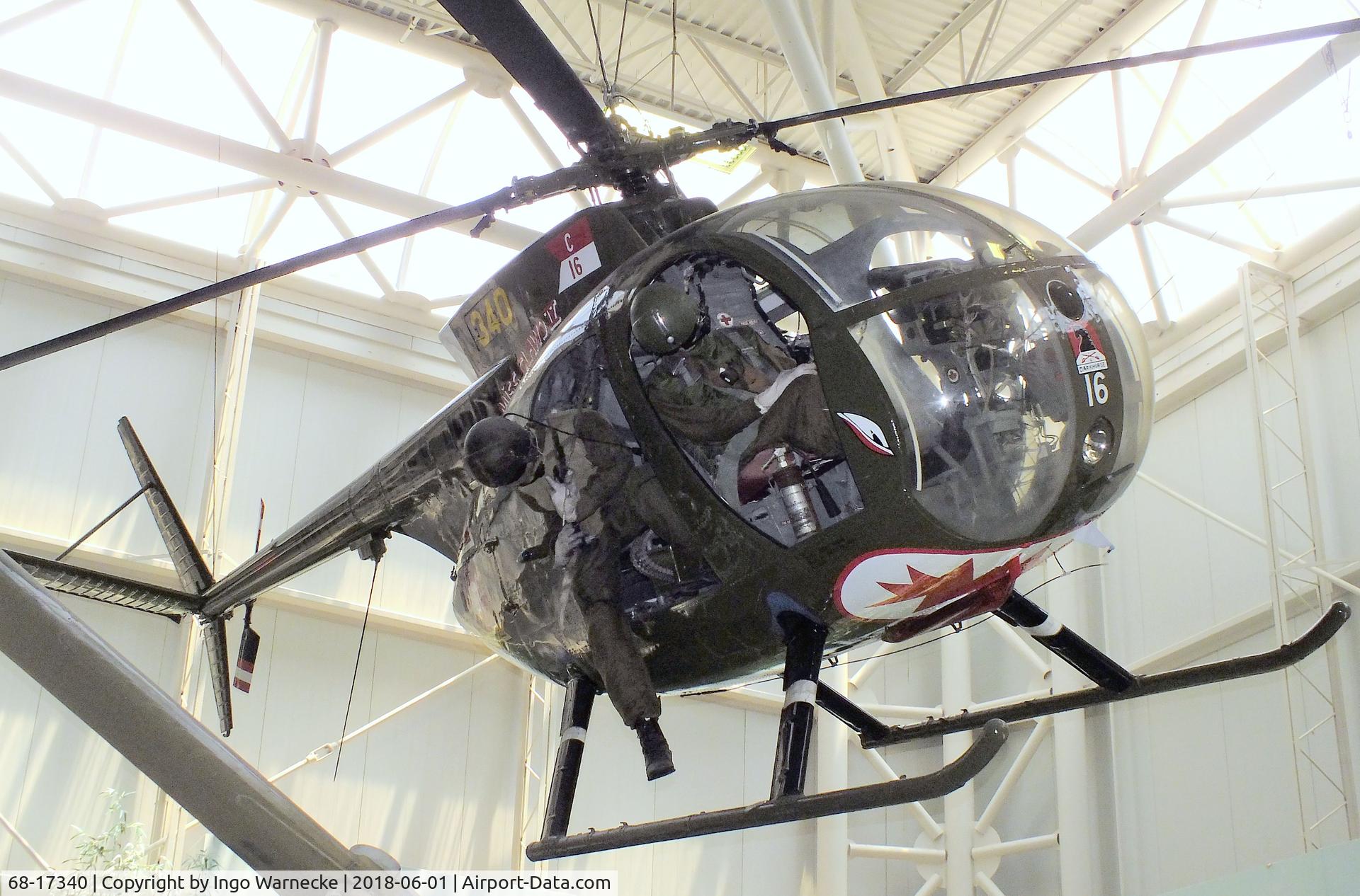 68-17340, 1968 Hughes OH-6A Cayuse C/N 1300, Hughes OH-6A Cayuse at the US Army Aviation Museum, Ft. Rucker