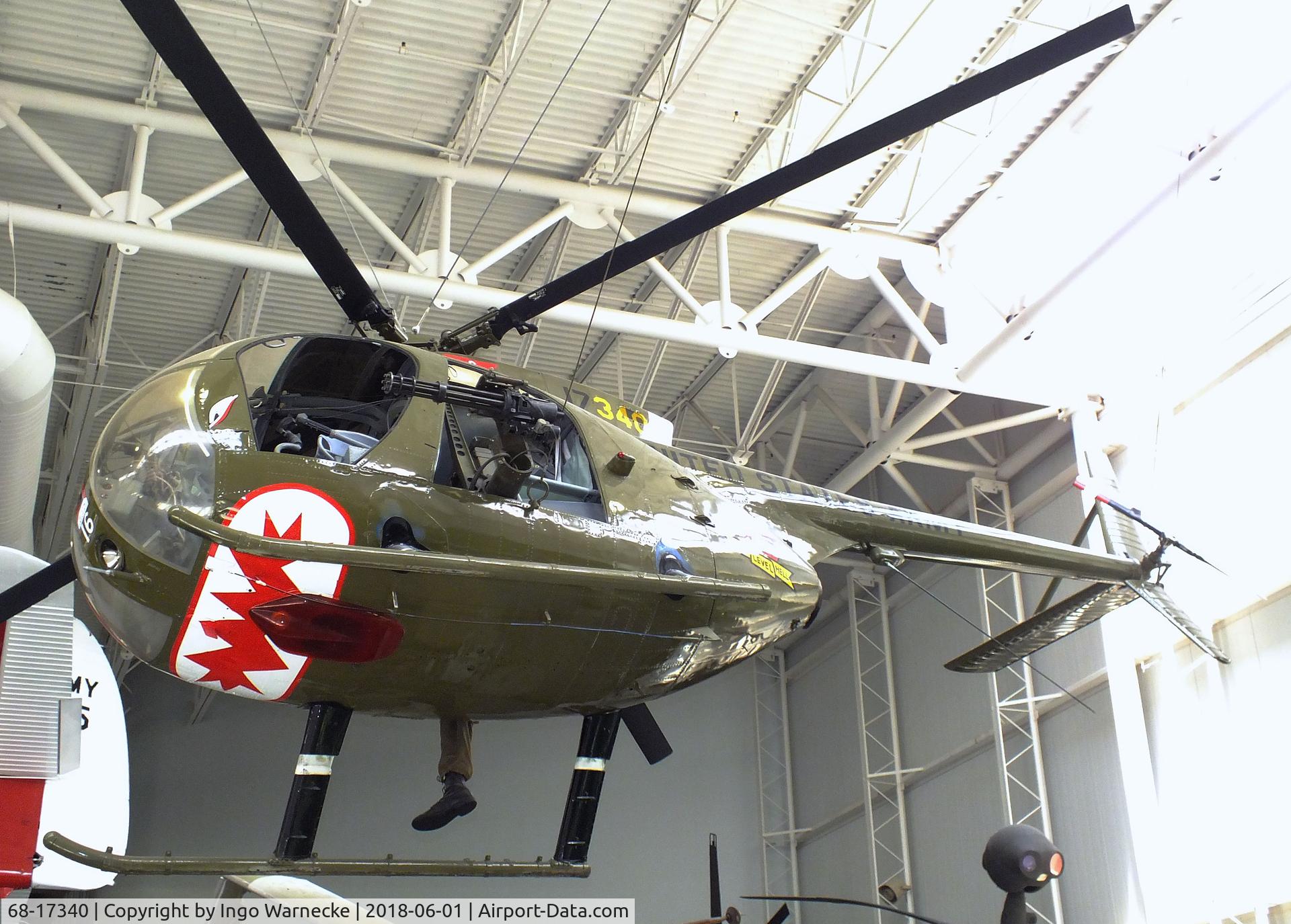 68-17340, 1968 Hughes OH-6A Cayuse C/N 1300, Hughes OH-6A Cayuse at the US Army Aviation Museum, Ft. Rucker