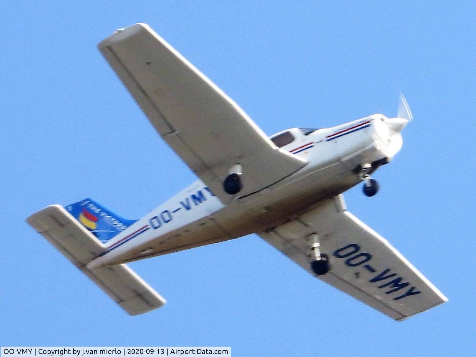 OO-VMY, 2007 Piper PA-28-161 C/N 2842287, Over Ghent, Belgium