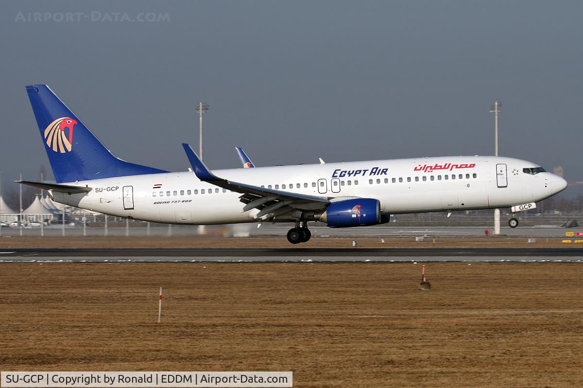 SU-GCP, 2007 Boeing 737-866 C/N 35560, at munchen