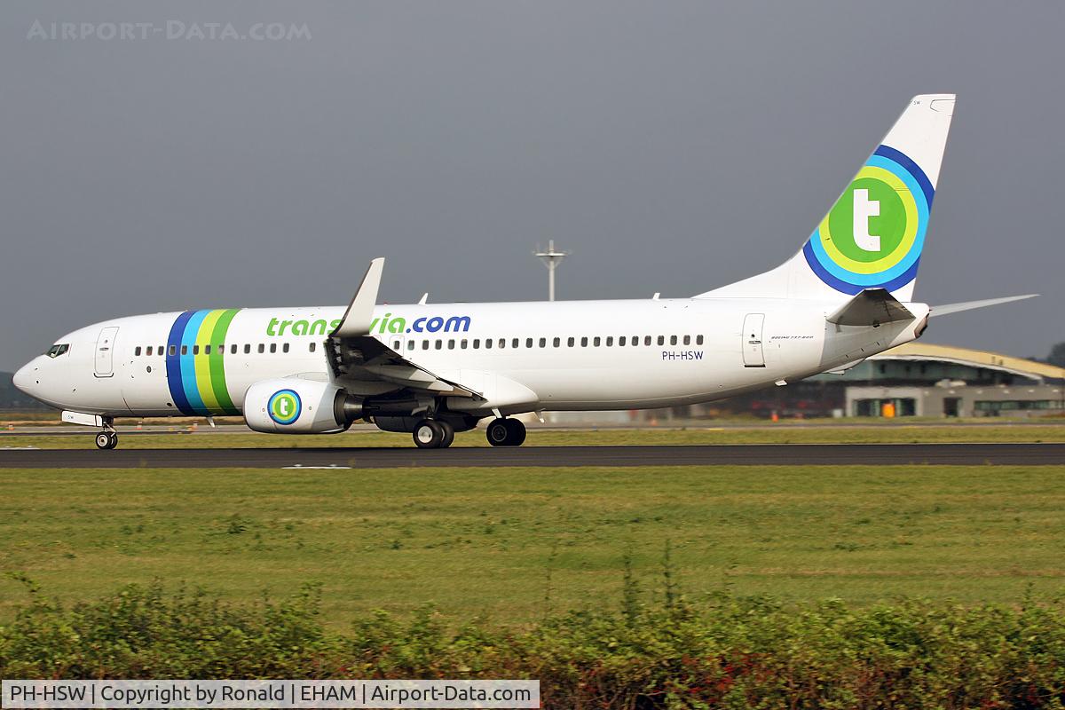 PH-HSW, 2009 Boeing 737-8K2 C/N 37160, at spl
