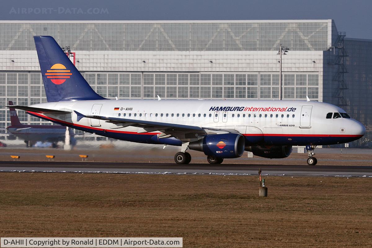 D-AHII, 2008 Airbus A319-111 C/N 3403, at munchen