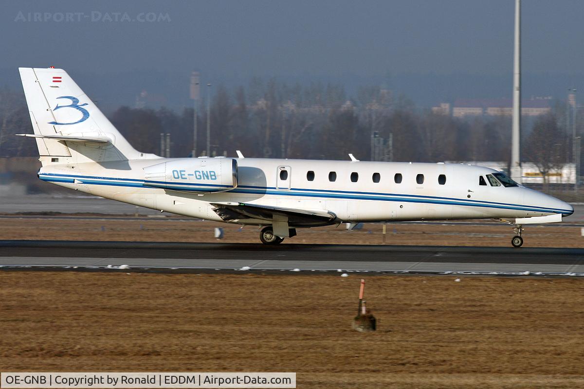 OE-GNB, 2005 Cessna 680 Citation Sovereign C/N 680-0055, at munchen