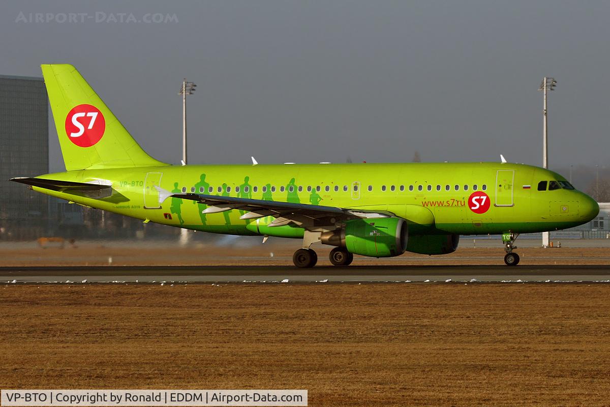 VP-BTO, 1999 Airbus A319-114 C/N 1129, at munchen