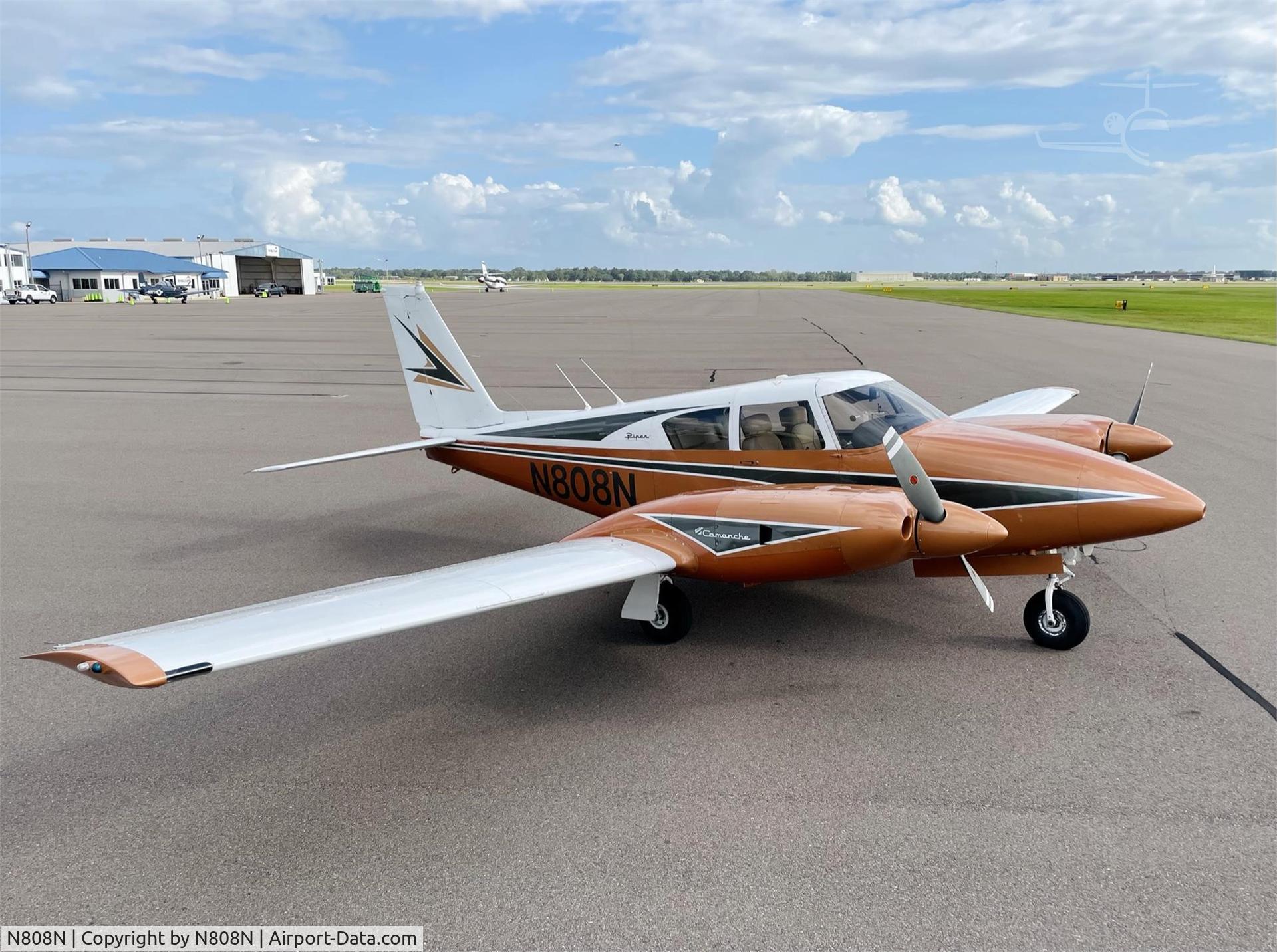 N808N, 1964 Piper PA-30 Twin Comanche C/N 30-410, 1964 Piper PA-30