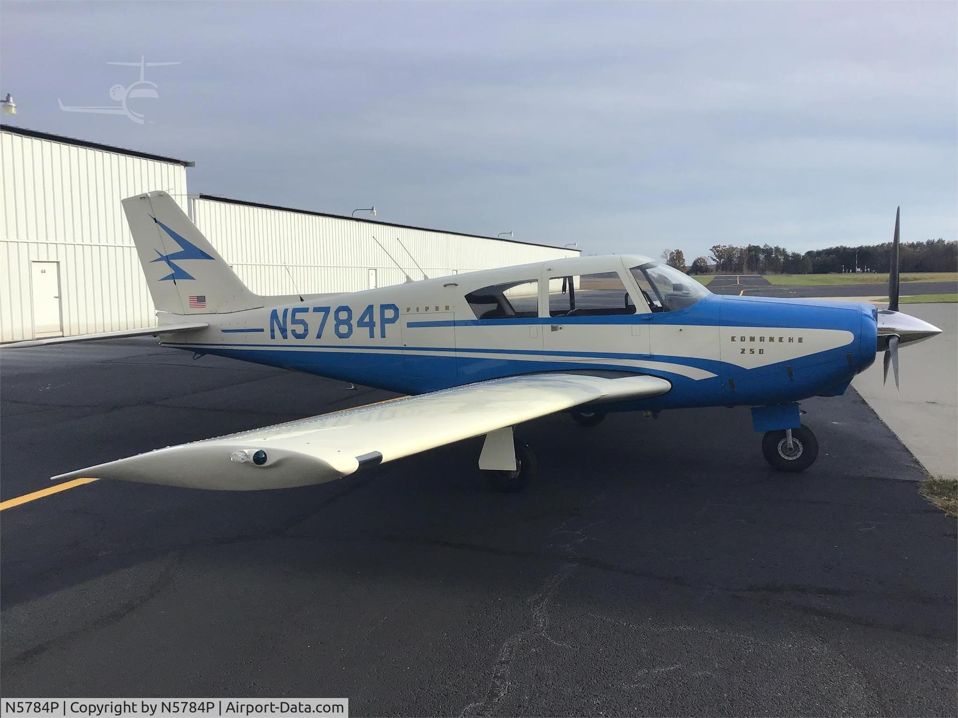 N5784P, 1959 Piper PA-24-250 Comanche C/N 24-863, 1959 Piper PA-24-250