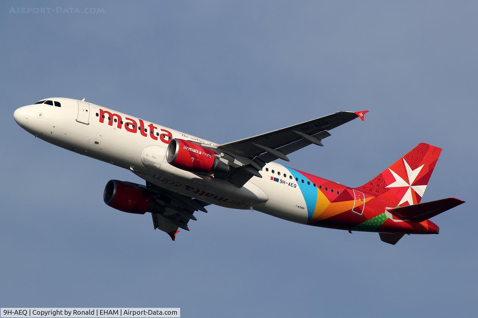 9H-AEQ, 2007 Airbus A320-214 C/N 3068, at spl