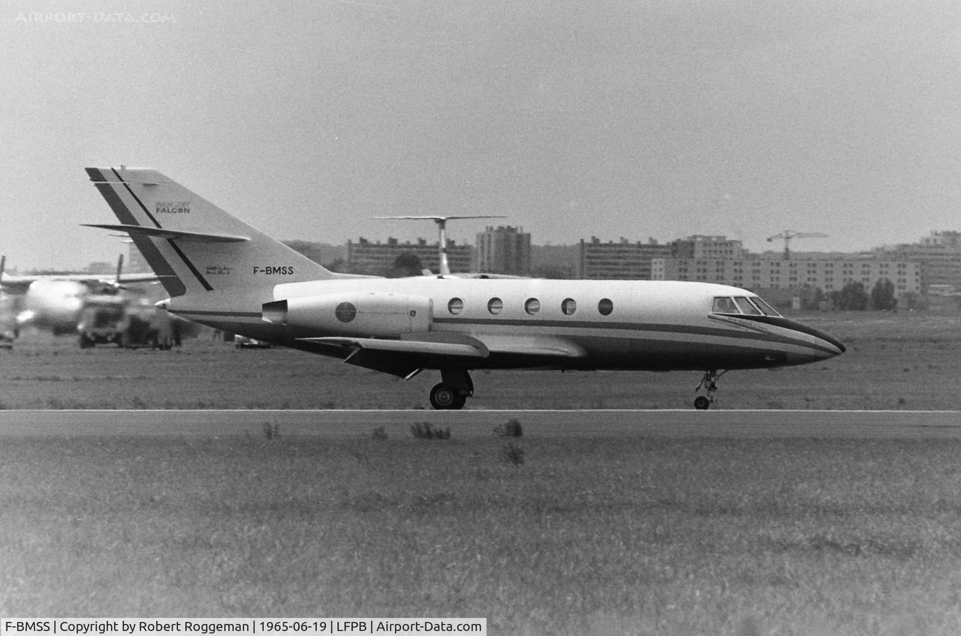 F-BMSS, 1965 Dassault Falcon 20F C/N 2, PARIS AIRSHOW.
