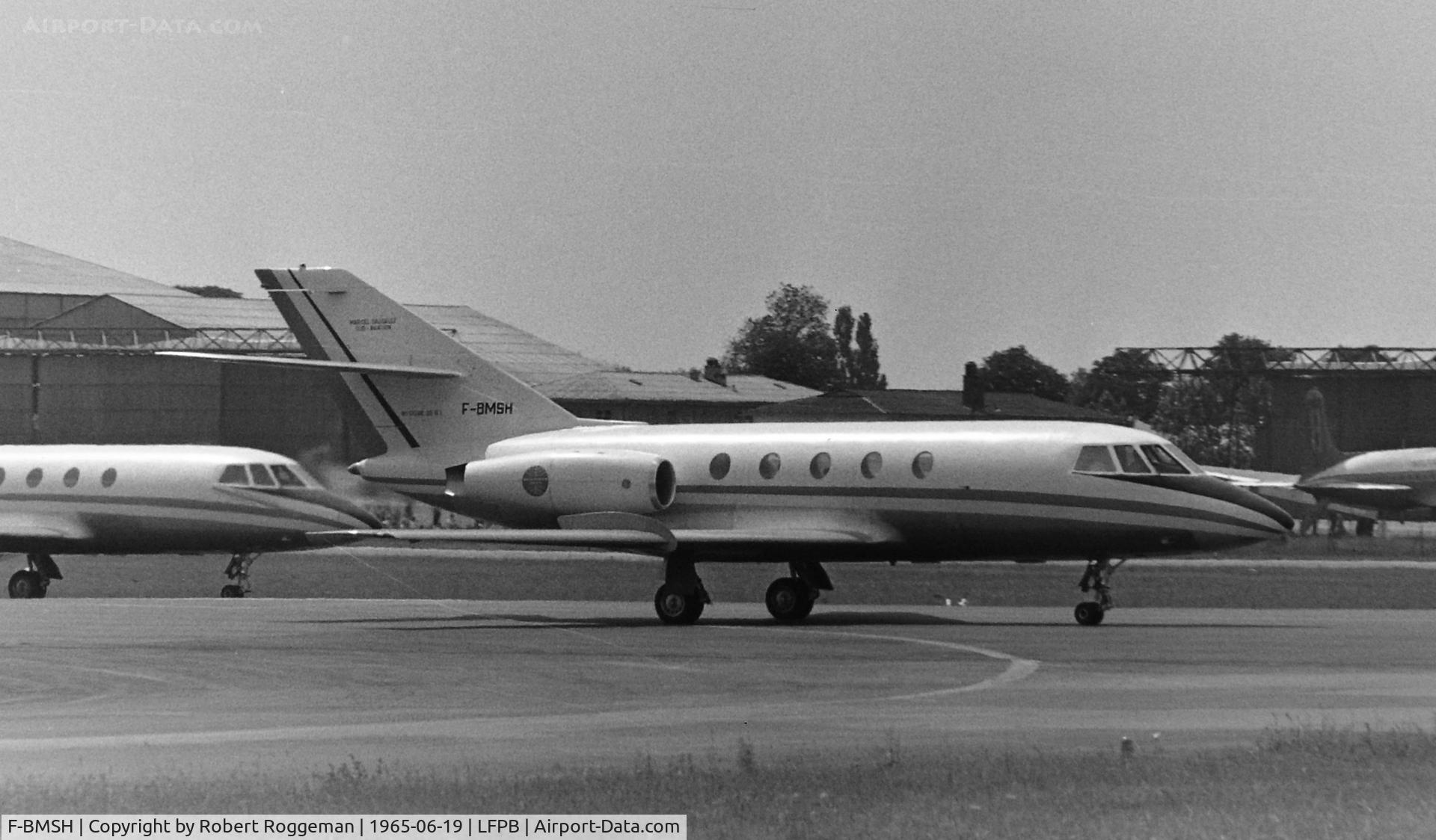 F-BMSH, 1965 Dassault Falcon 20 C/N 1, PARIS AIRSHOW.