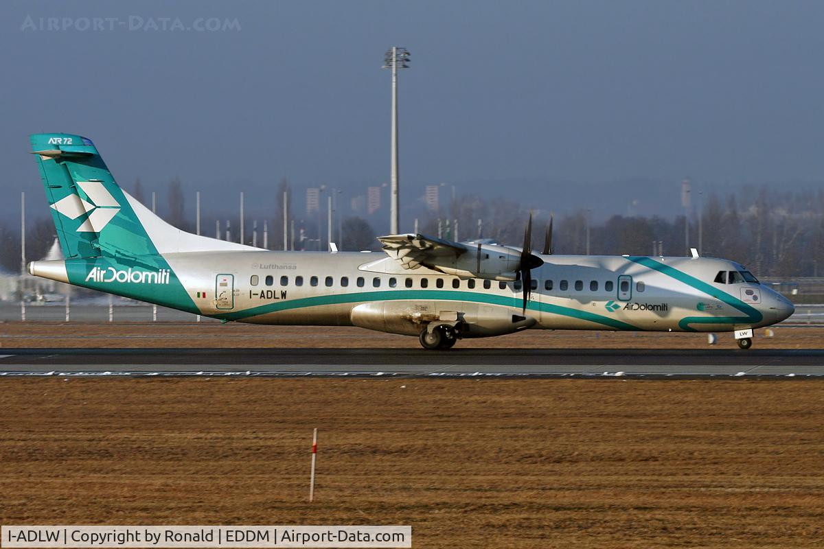 I-ADLW, 2004 ATR 72-212A C/N 707, at munchen