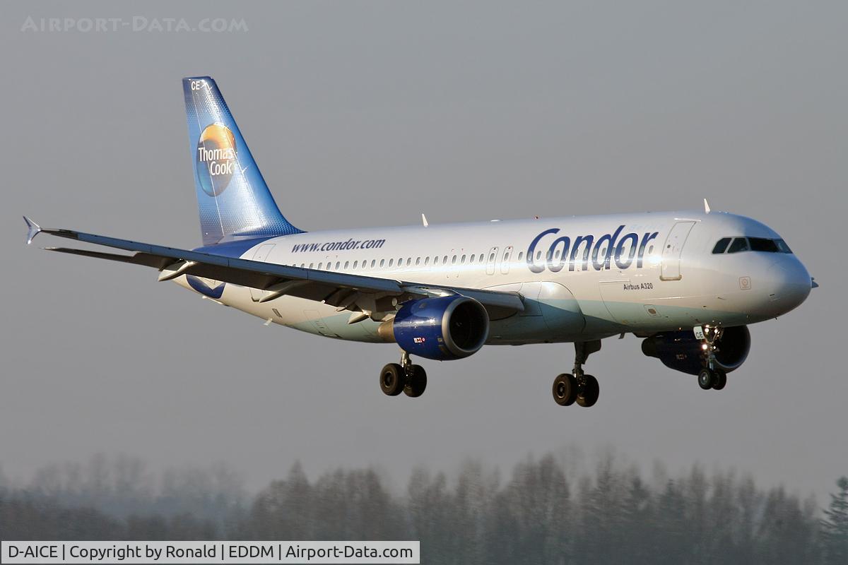 D-AICE, 1998 Airbus A320-212 C/N 0894, at munchen