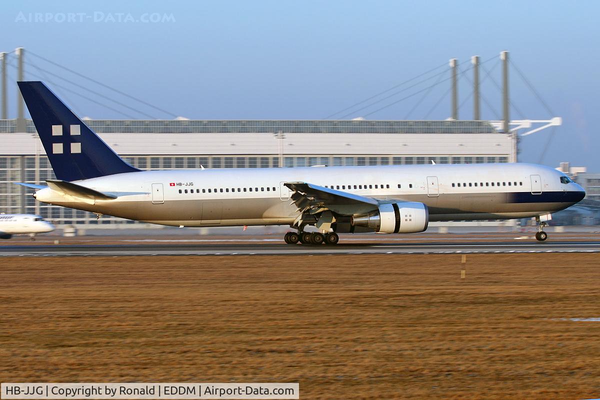 HB-JJG, 2000 Boeing 767-306/ER C/N 30393, at munchen