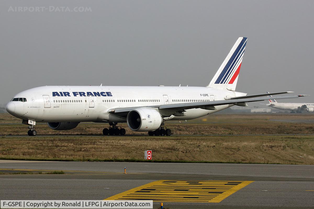 F-GSPE, 1999 Boeing 777-228/ER C/N 29006, at cdg