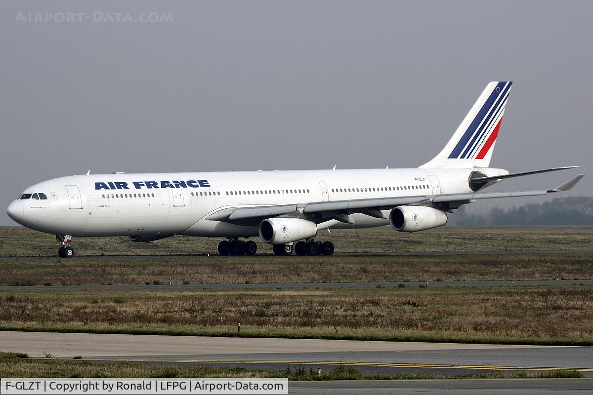 F-GLZT, 2000 Airbus A340-313X C/N 319, at cdg