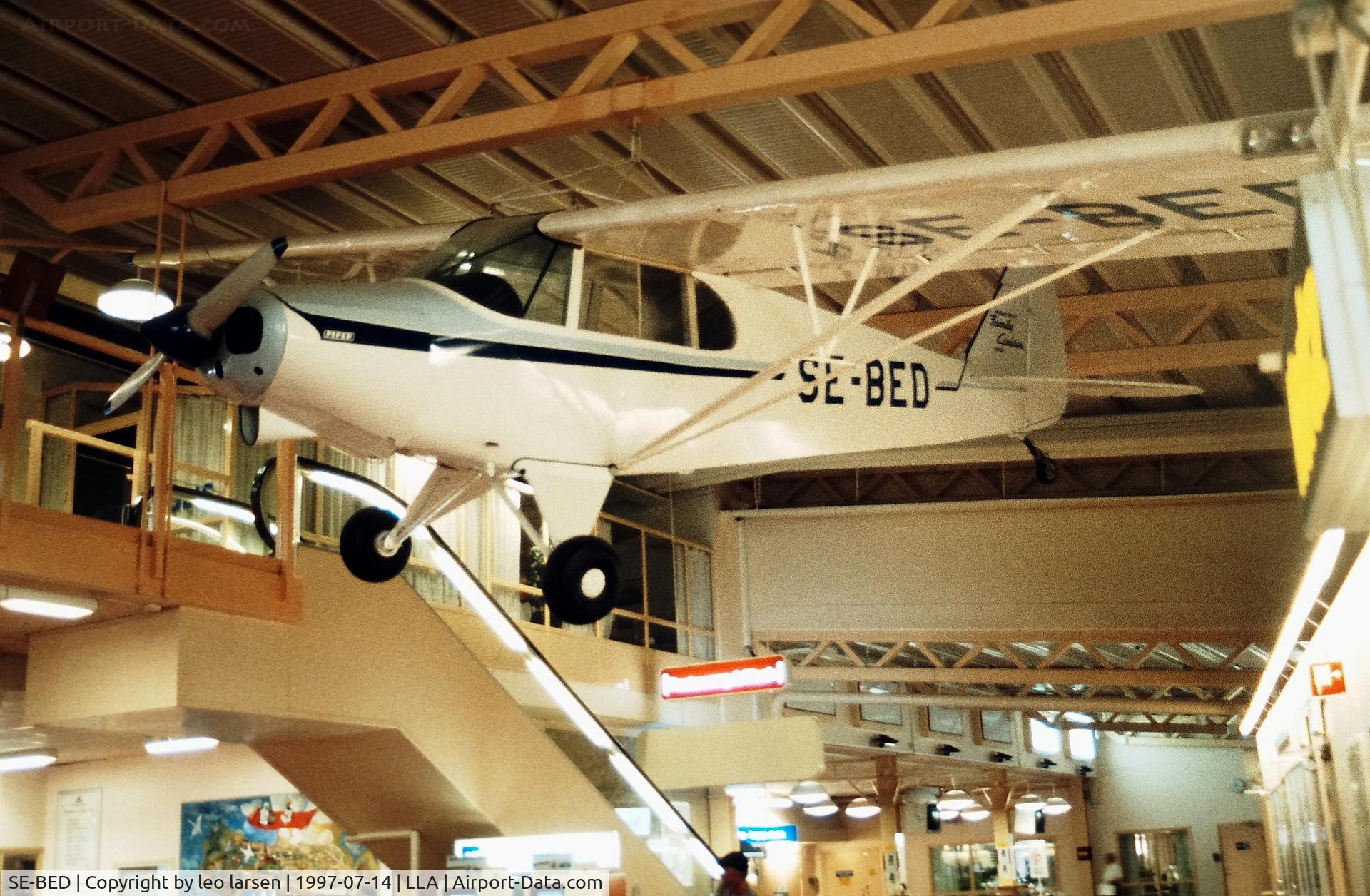 SE-BED, 1949 Piper PA-14 Family Cruiser Family Cruiser C/N 14-497-1162, Luleå/Kallax  Airport 14.7.1997