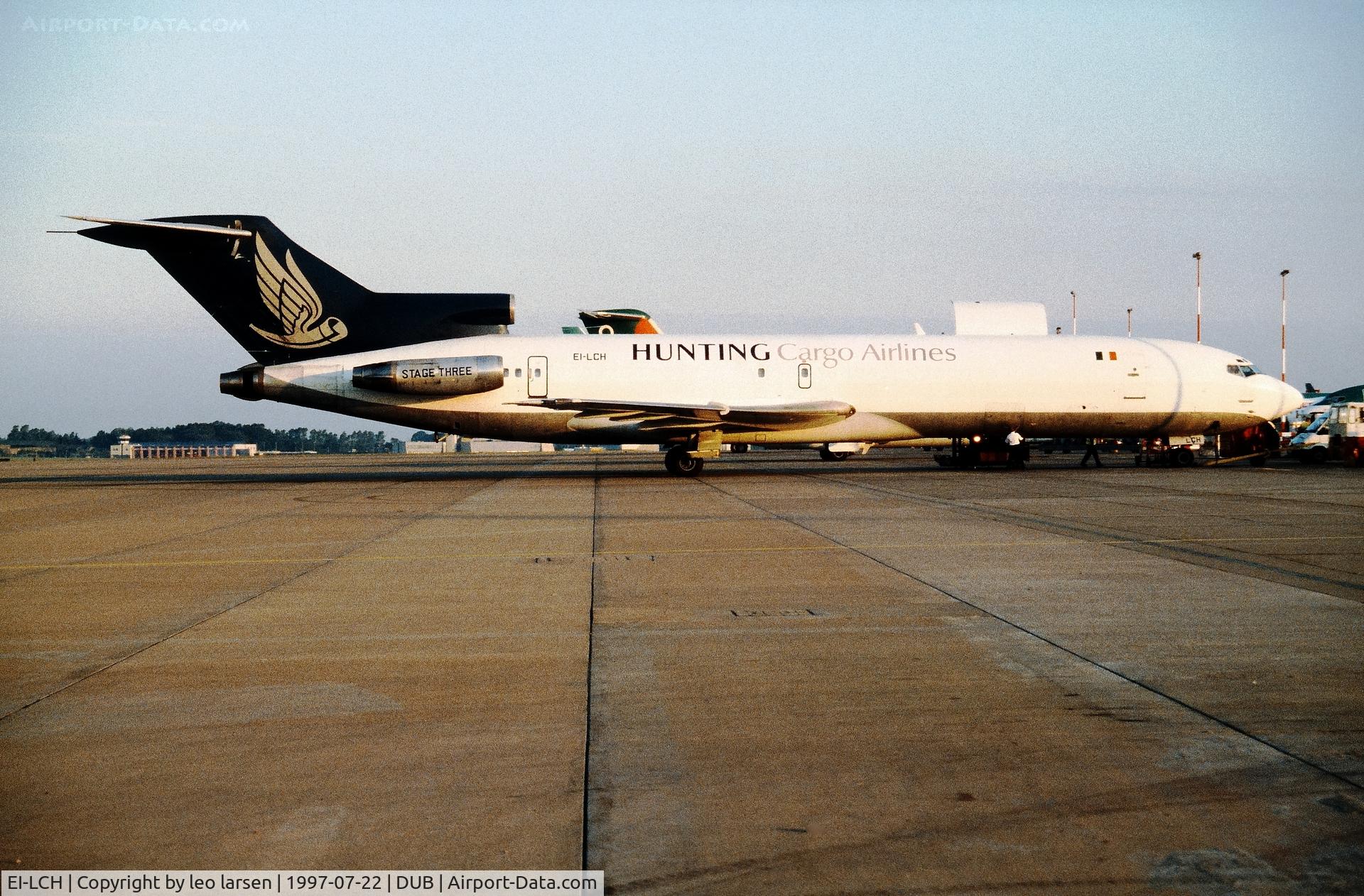 EI-LCH, 1971 Boeing 727-281 C/N 20466, Dublin 22.7.1997