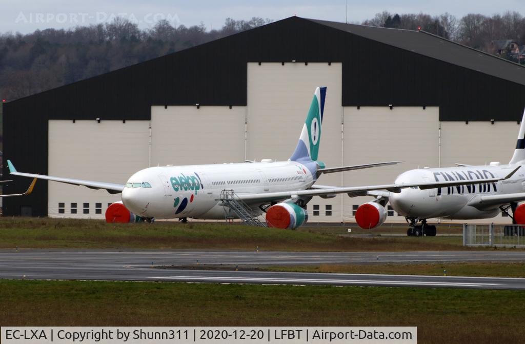 EC-LXA, 2005 Airbus A330-343X C/N 670, Parked...
