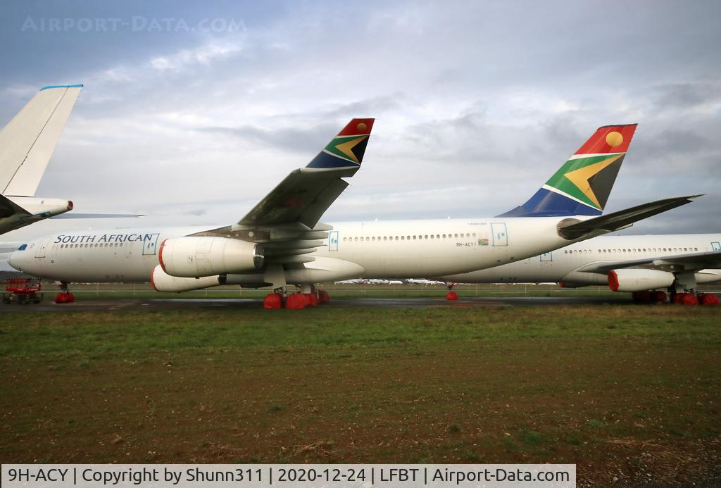 9H-ACY, 2004 Airbus A340-313E C/N 582, Stored...