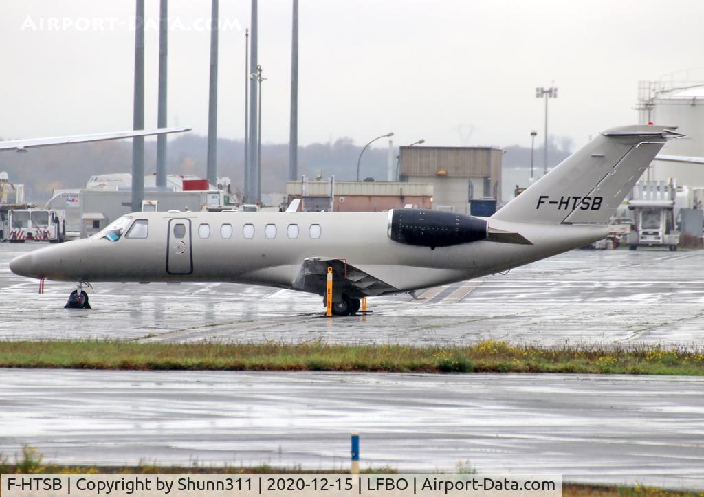 F-HTSB, 2008 Cessna 525B CitationJet CJ3 C/N 525B-0230, Parked at the General Aviation area...