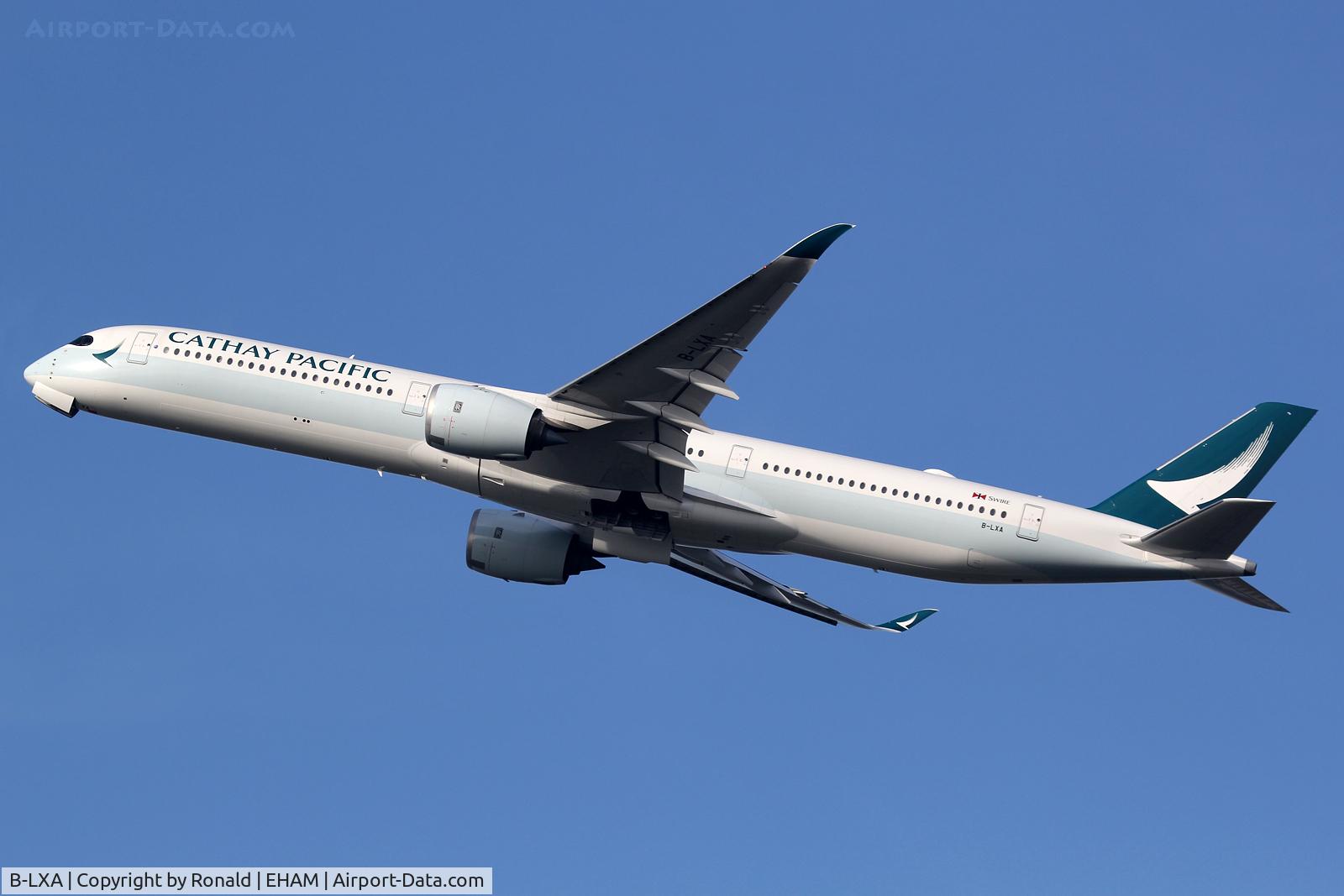 B-LXA, 2017 Airbus A350-1041 C/N 0118, at spl