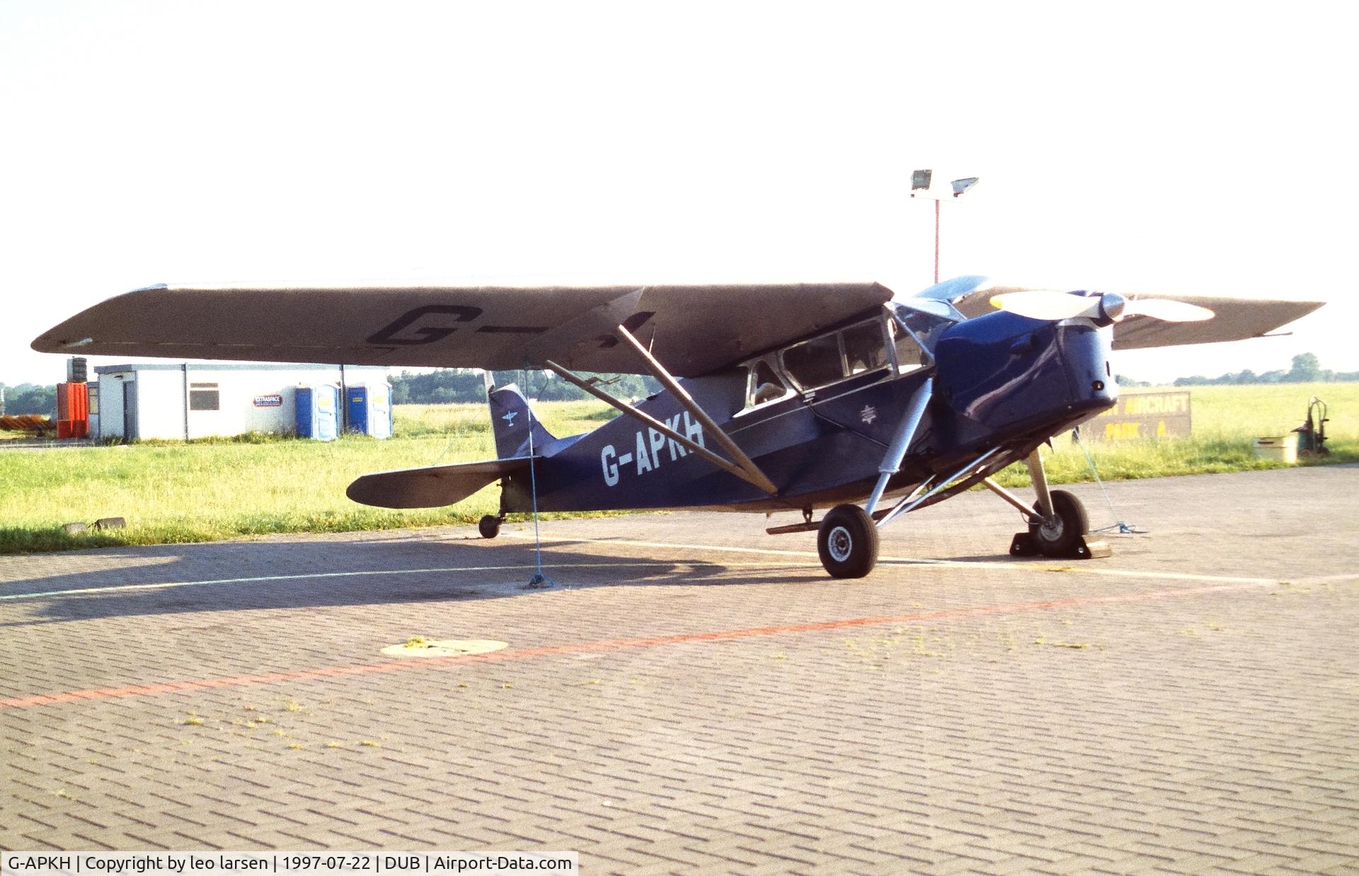 G-APKH, 1935 De Havilland DH.85 Leopard Moth C/N PPS.85/1/DH.7131, Dublin 22.7.1995