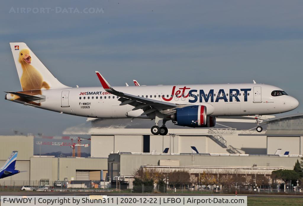 F-WWDY, 2020 Airbus A320-251N C/N 10069, C/n 10069 - To be CC-AWP