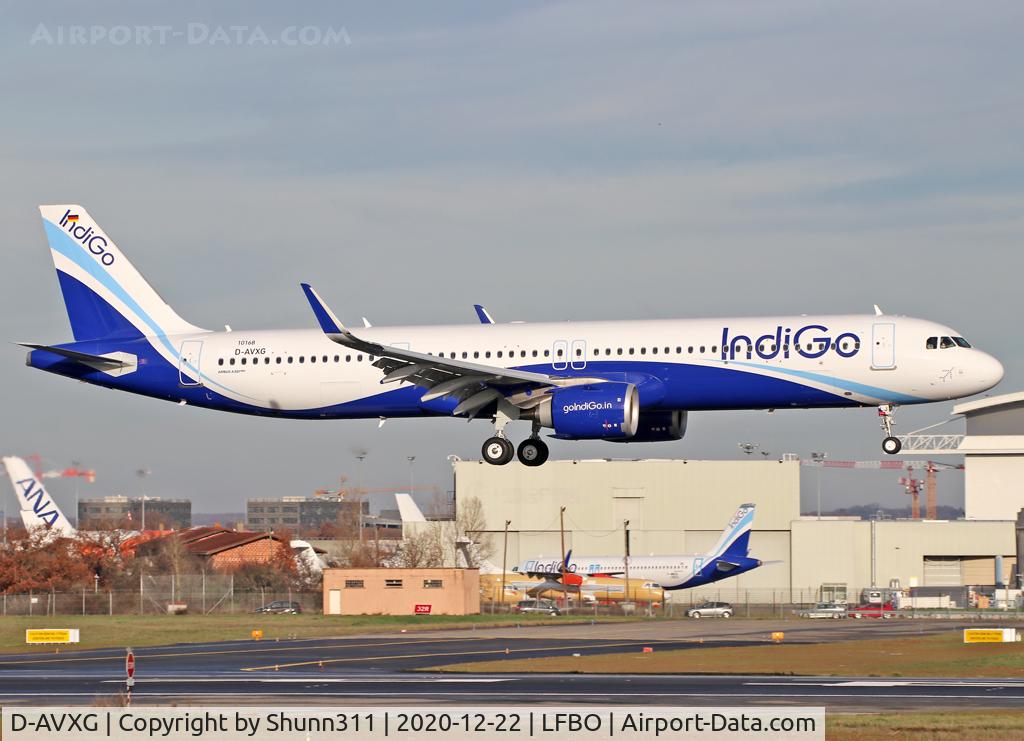 D-AVXG, 2020 Airbus A321-251NX C/N 10168, C/n 10168 - to be VT-ILJ