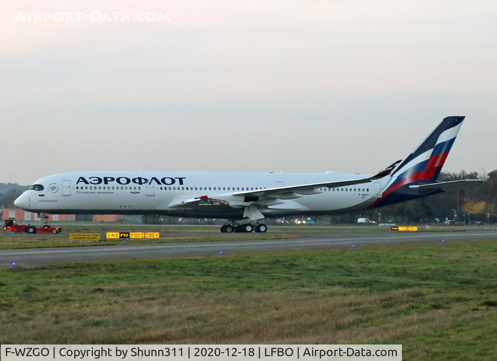 F-WZGO, 2020 Airbus A350-941 C/N 0437, C/n 0437 - To be VP-BXC