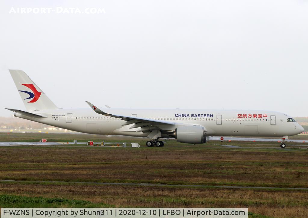 F-WZNS, 2020 Airbus A350-941 C/N 0452, C/n 0452