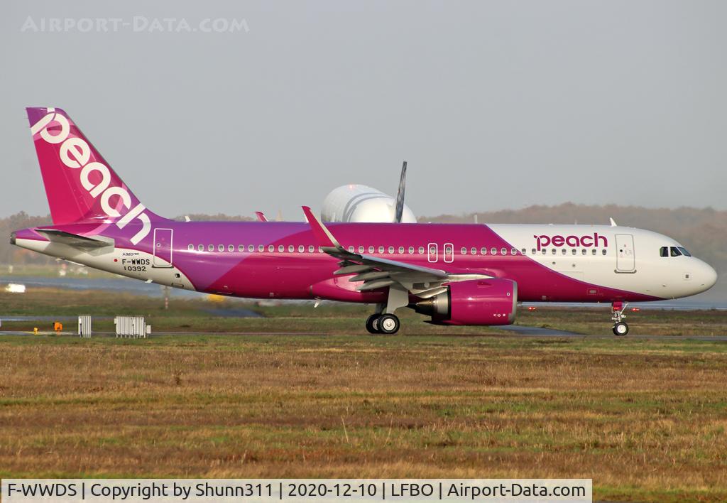 F-WWDS, 2020 Airbus A320-251N C/N 10392, C/n 10392 - To be JA204P