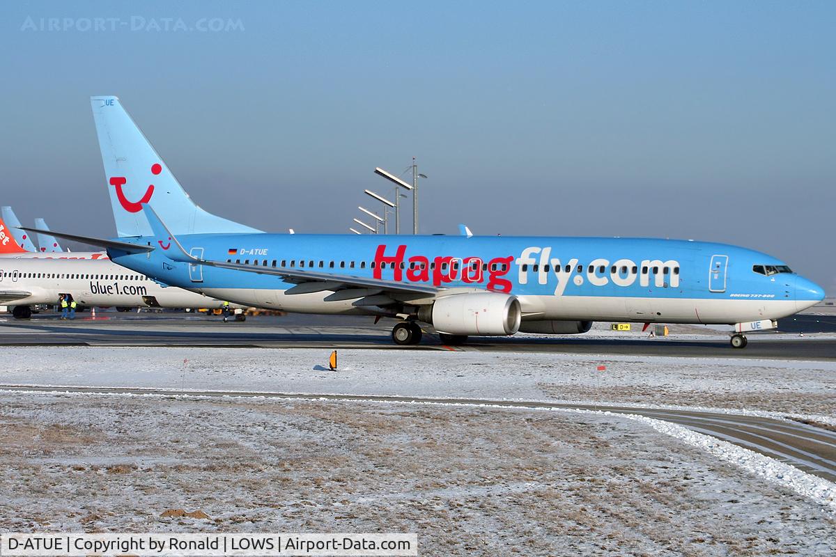 D-ATUE, 2006 Boeing 737-8K5 C/N 34686, at salzburg