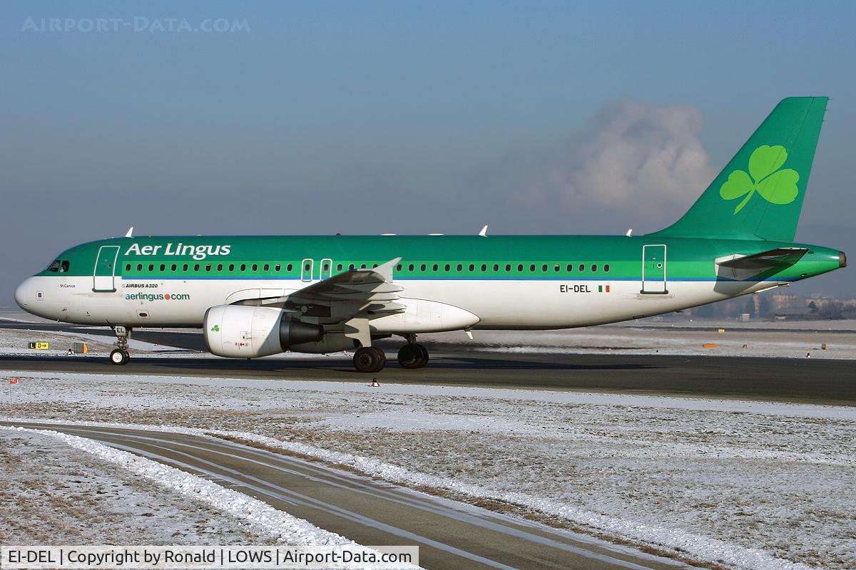 EI-DEL, 2005 Airbus A320-214 C/N 2409, at salzburg