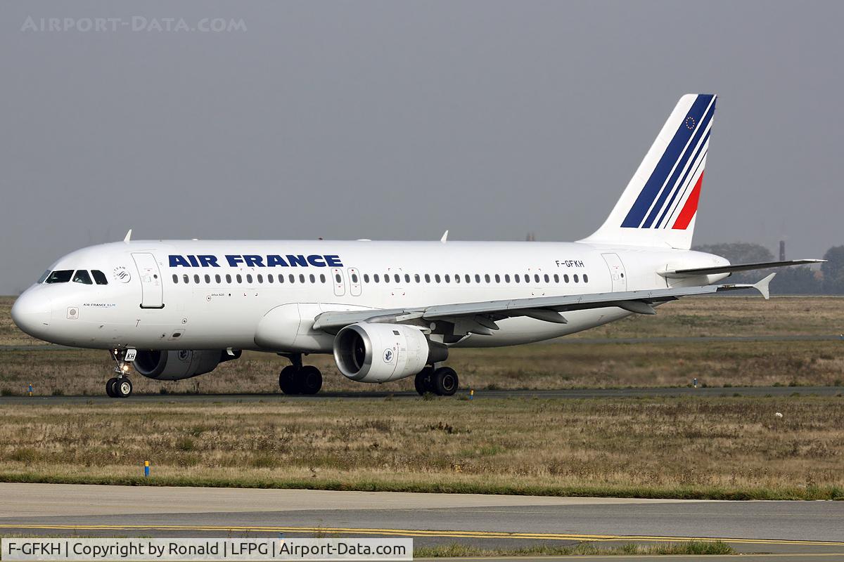 F-GFKH, 1989 Airbus A320-211 C/N 0061, at cdg