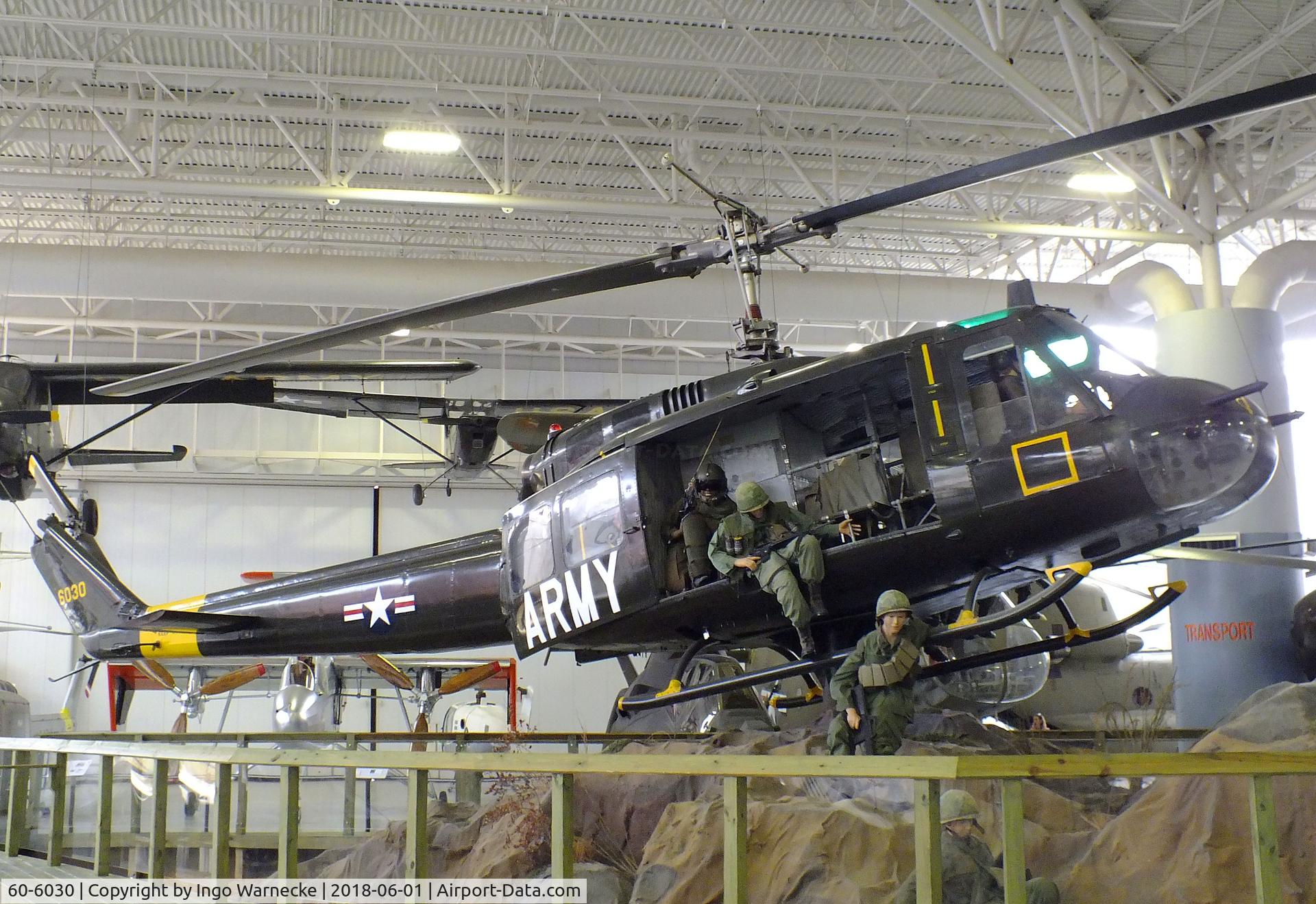 60-6030, 1961 Bell YUH-1D Iroquois C/N 703, Bell YUH-1D Iroquois at the US Army Aviation Museum, Ft. Rucker