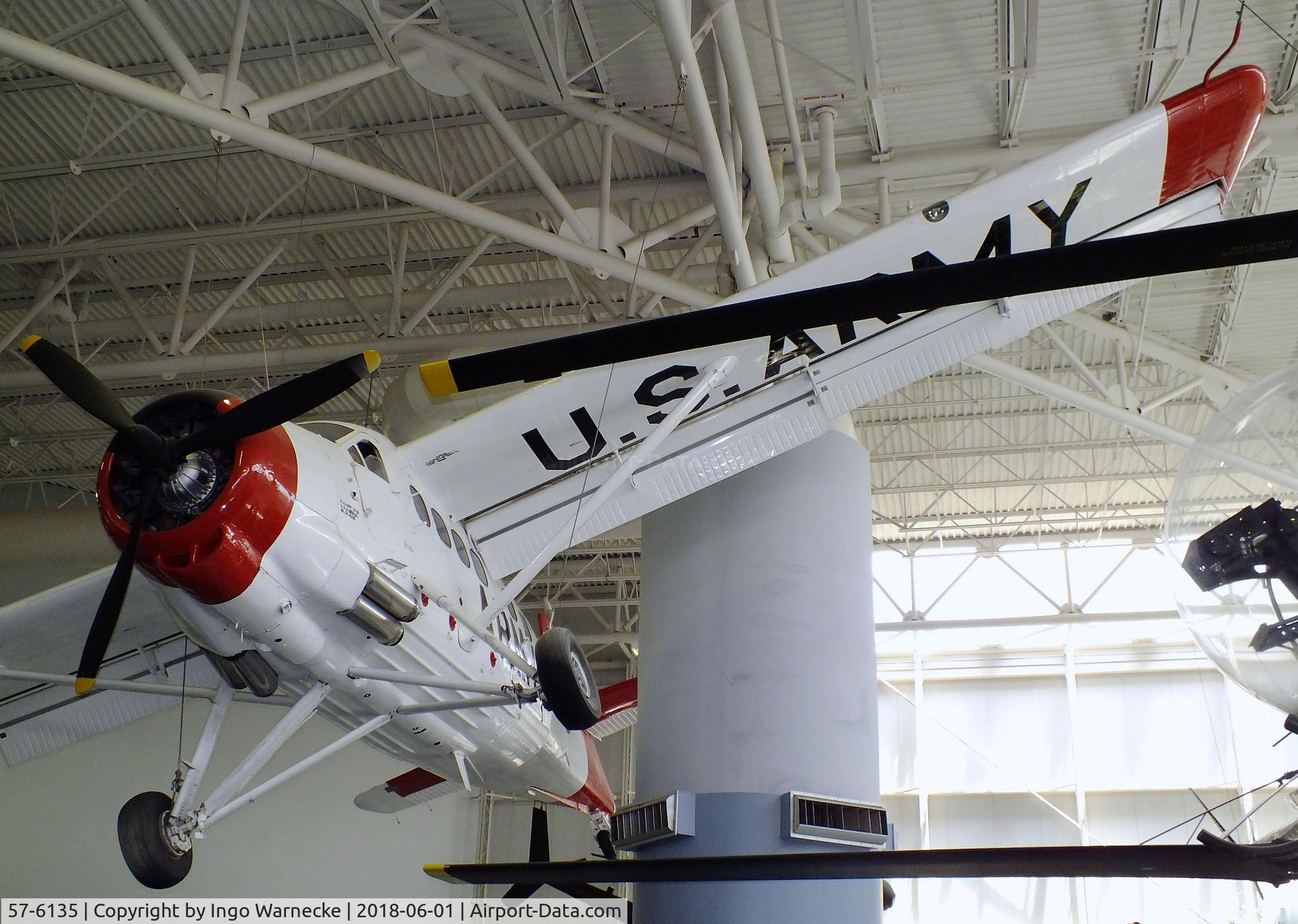 57-6135, 1957 De Havilland Canada U-1A Otter C/N 283, De Havilland Canada U-1A / DHC-3 Otter at the US Army Aviation Museum, Ft. Rucker