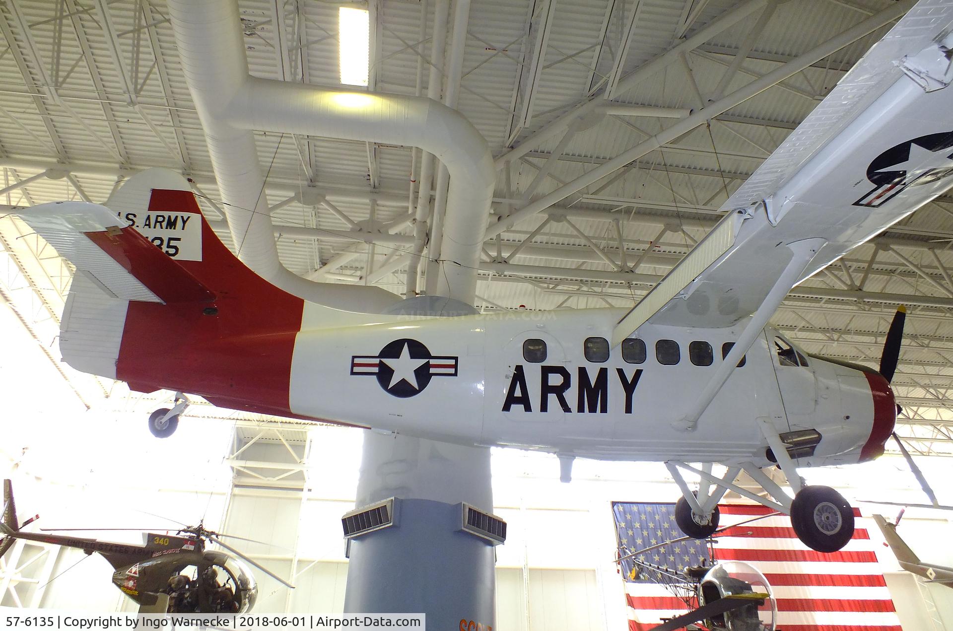57-6135, 1957 De Havilland Canada U-1A Otter C/N 283, De Havilland Canada U-1A / DHC-3 Otter at the US Army Aviation Museum, Ft. Rucker